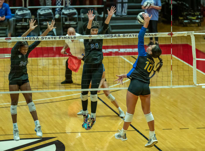 Hamilton Southeastern Castle Illinois girls volleyball 11-4-23 Julie L Brown 24038